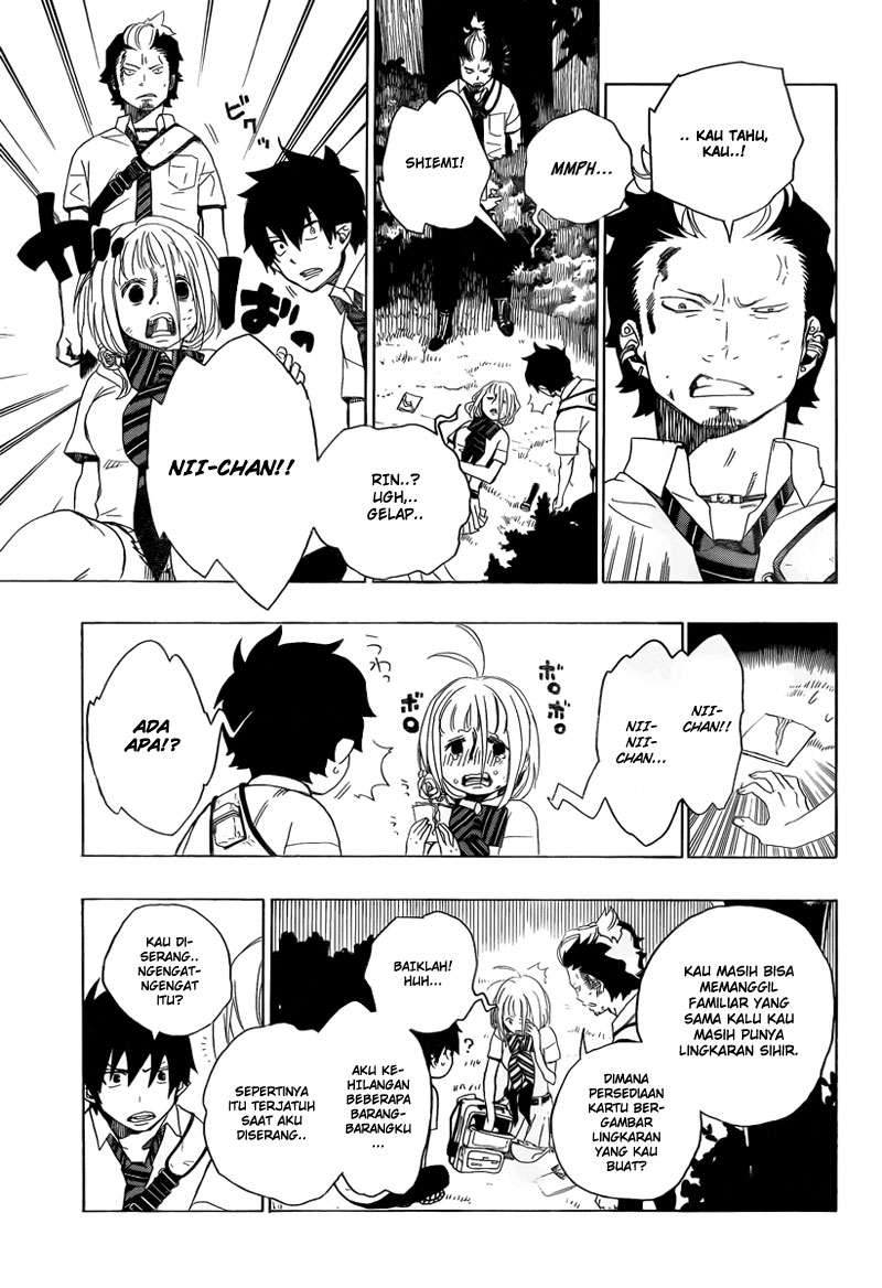Ao no Exorcist Chapter 12 Gambar 7
