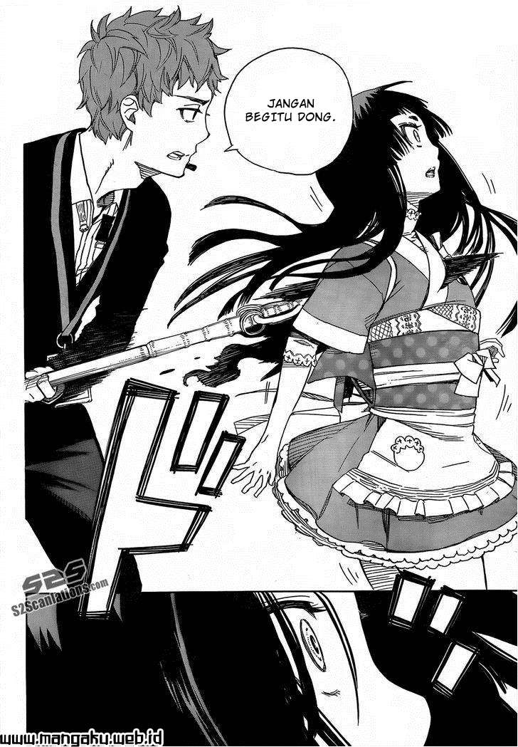 Ao no Exorcist Chapter 48.2 Gambar 17