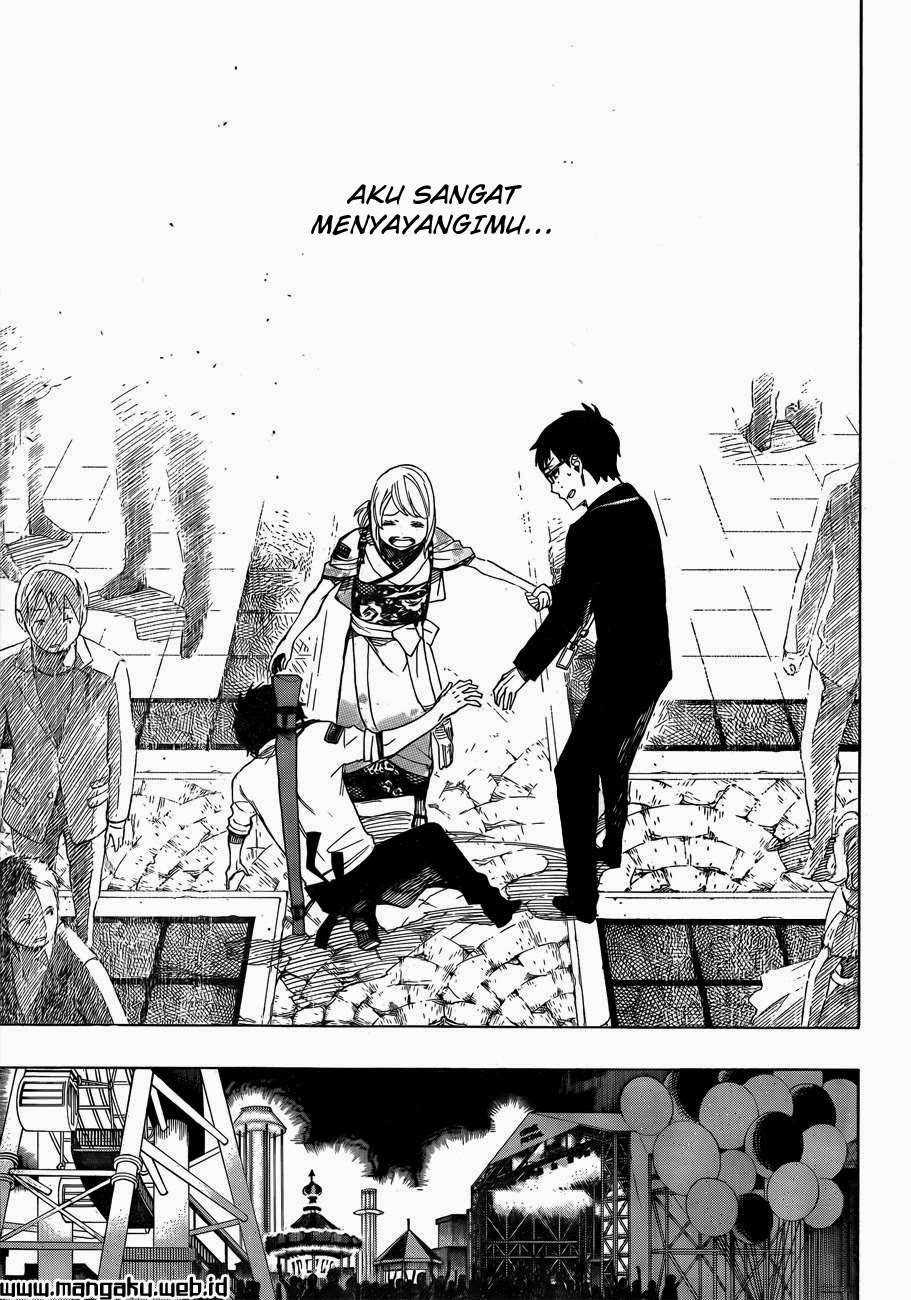 Ao no Exorcist Chapter 47.2 Gambar 14
