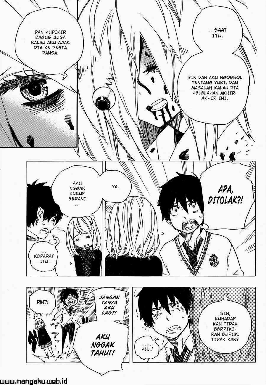 Ao no Exorcist Chapter 47.1 Gambar 10