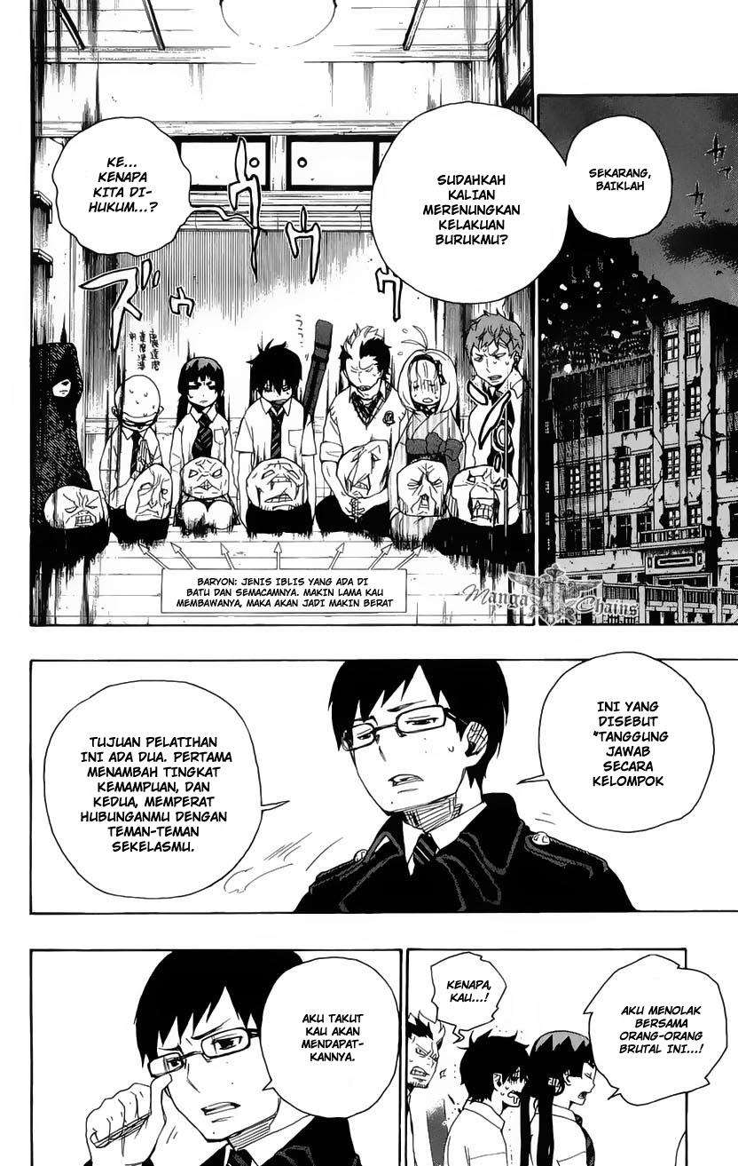 Ao no Exorcist Chapter 6 Gambar 27
