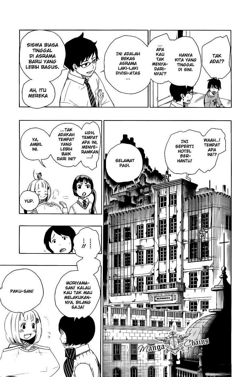 Ao no Exorcist Chapter 5 Gambar 14