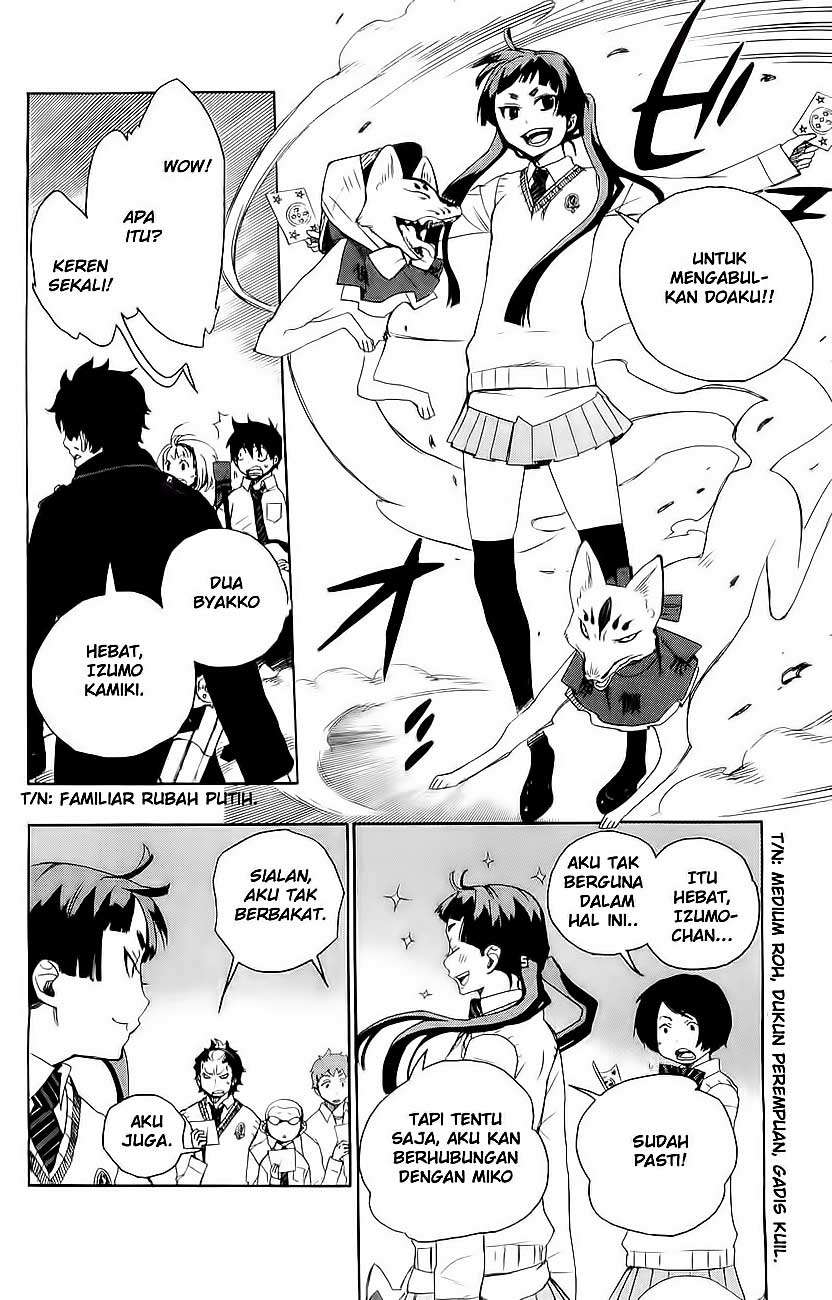 Ao no Exorcist Chapter 5 Gambar 4