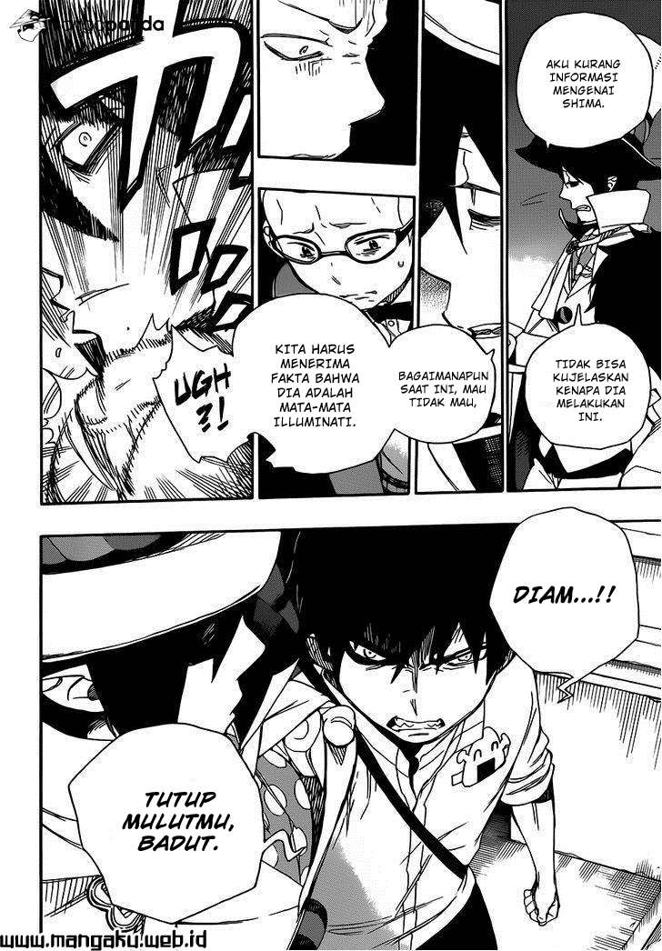 Ao no Exorcist Chapter 49.2 Gambar 19