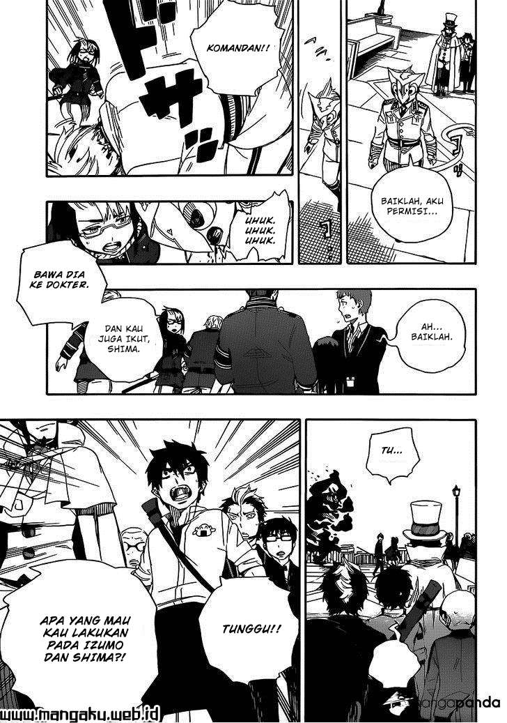 Ao no Exorcist Chapter 49.2 Gambar 7
