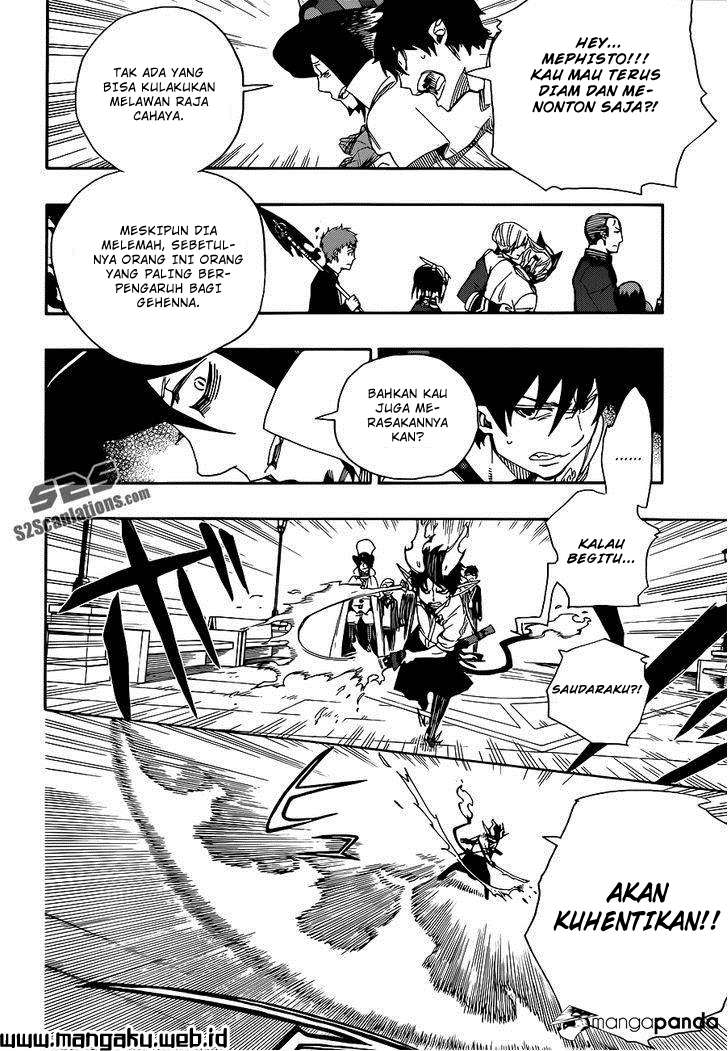 Ao no Exorcist Chapter 49.2 Gambar 8