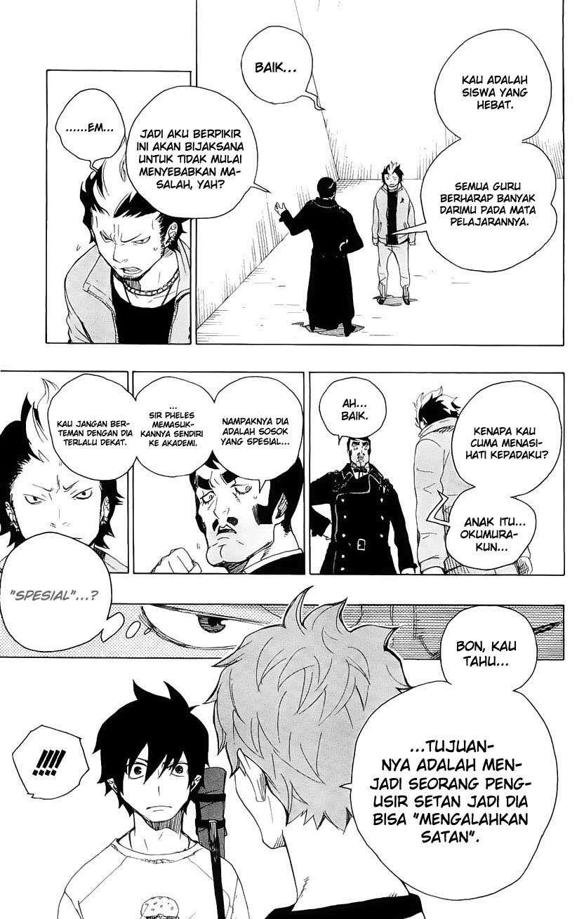 Ao no Exorcist Chapter 4 Gambar 14