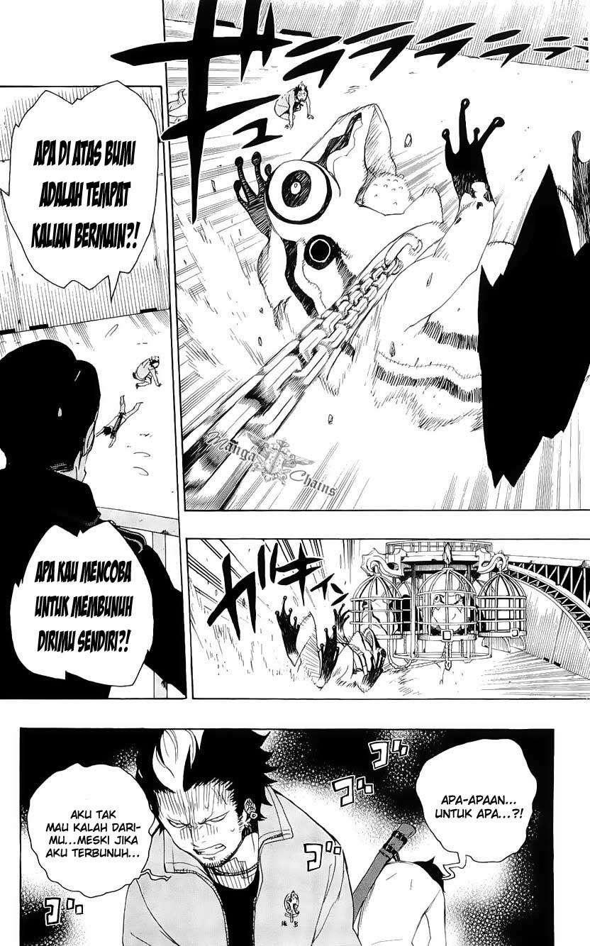 Ao no Exorcist Chapter 4 Gambar 10