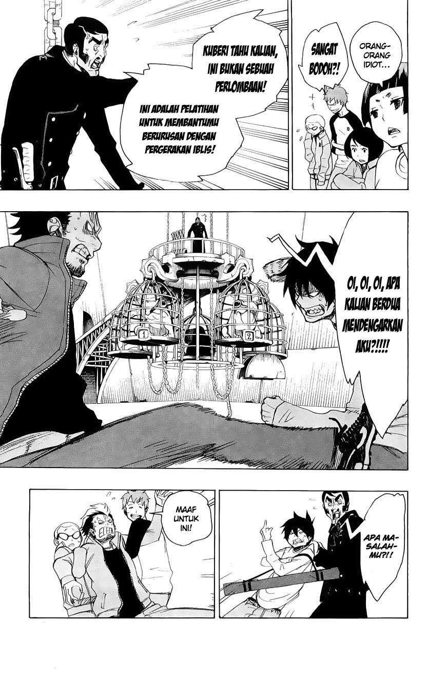 Ao no Exorcist Chapter 4 Gambar 11