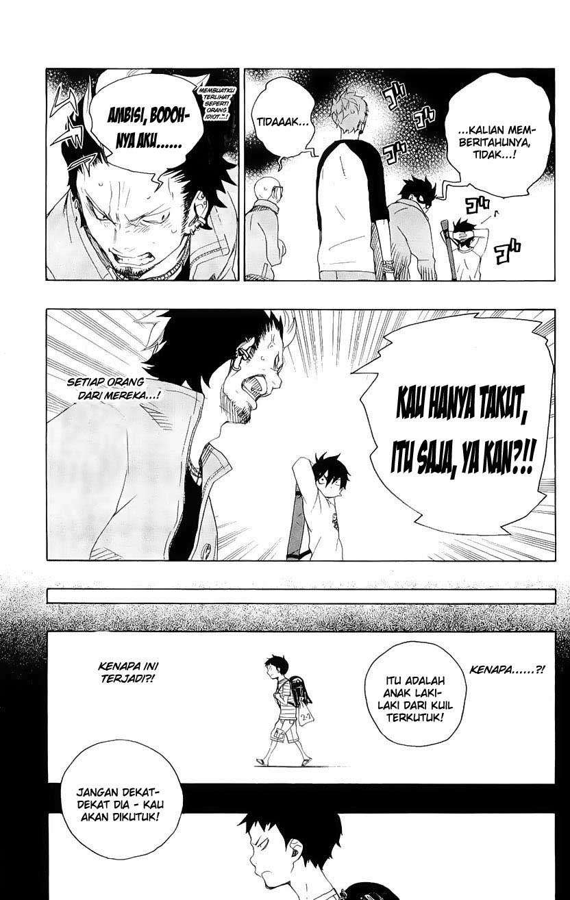 Ao no Exorcist Chapter 4 Gambar 25