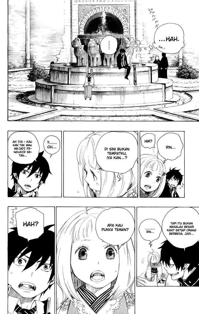 Ao no Exorcist Chapter 4 Gambar 4