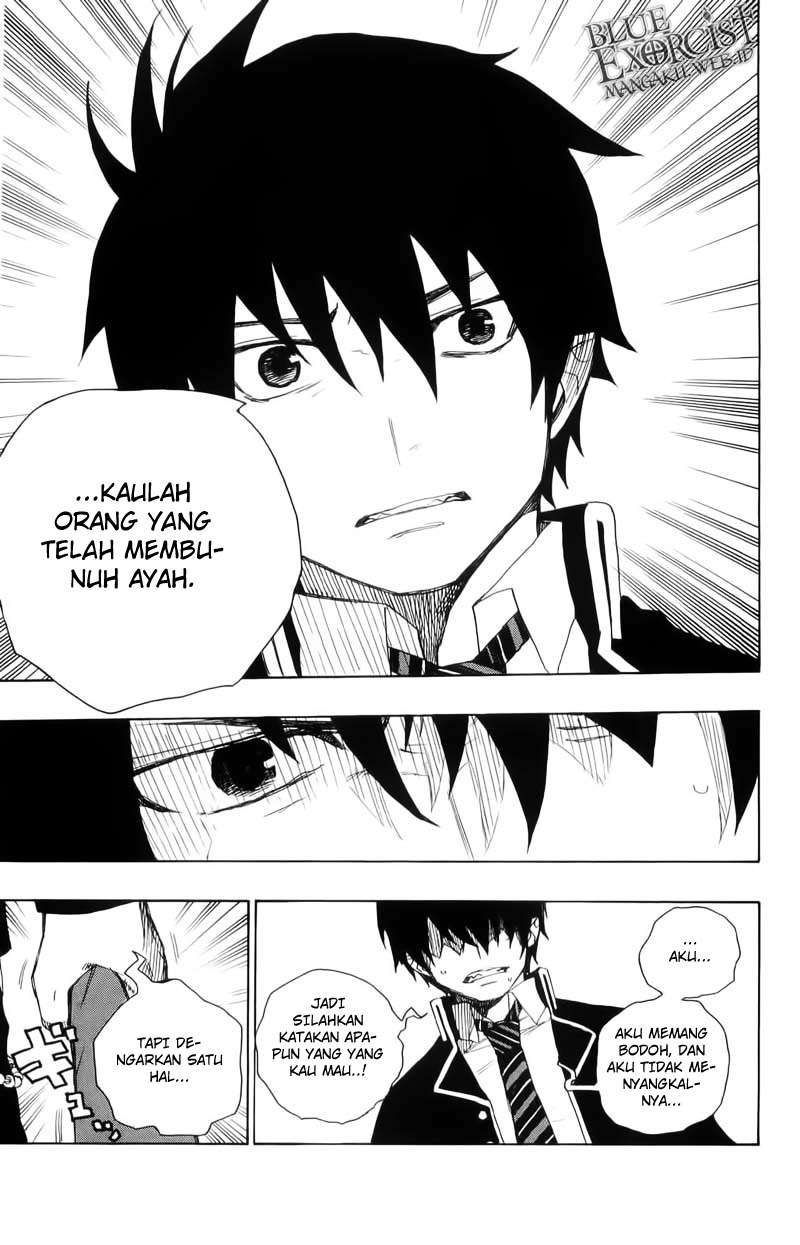 Ao no Exorcist Chapter 3 Gambar 18