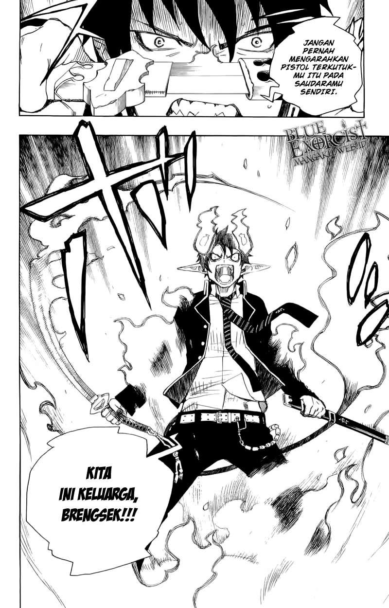 Ao no Exorcist Chapter 3 Gambar 19