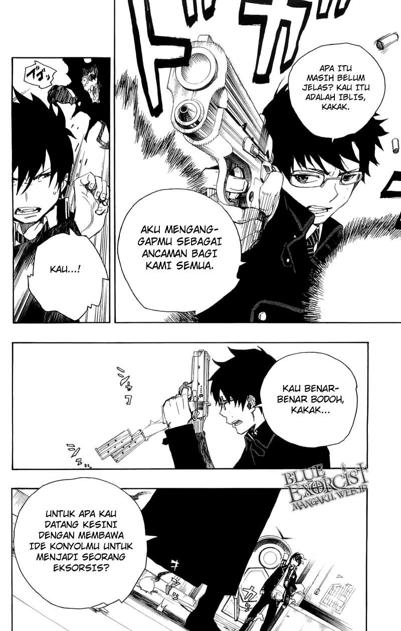 Ao no Exorcist Chapter 3 Gambar 11