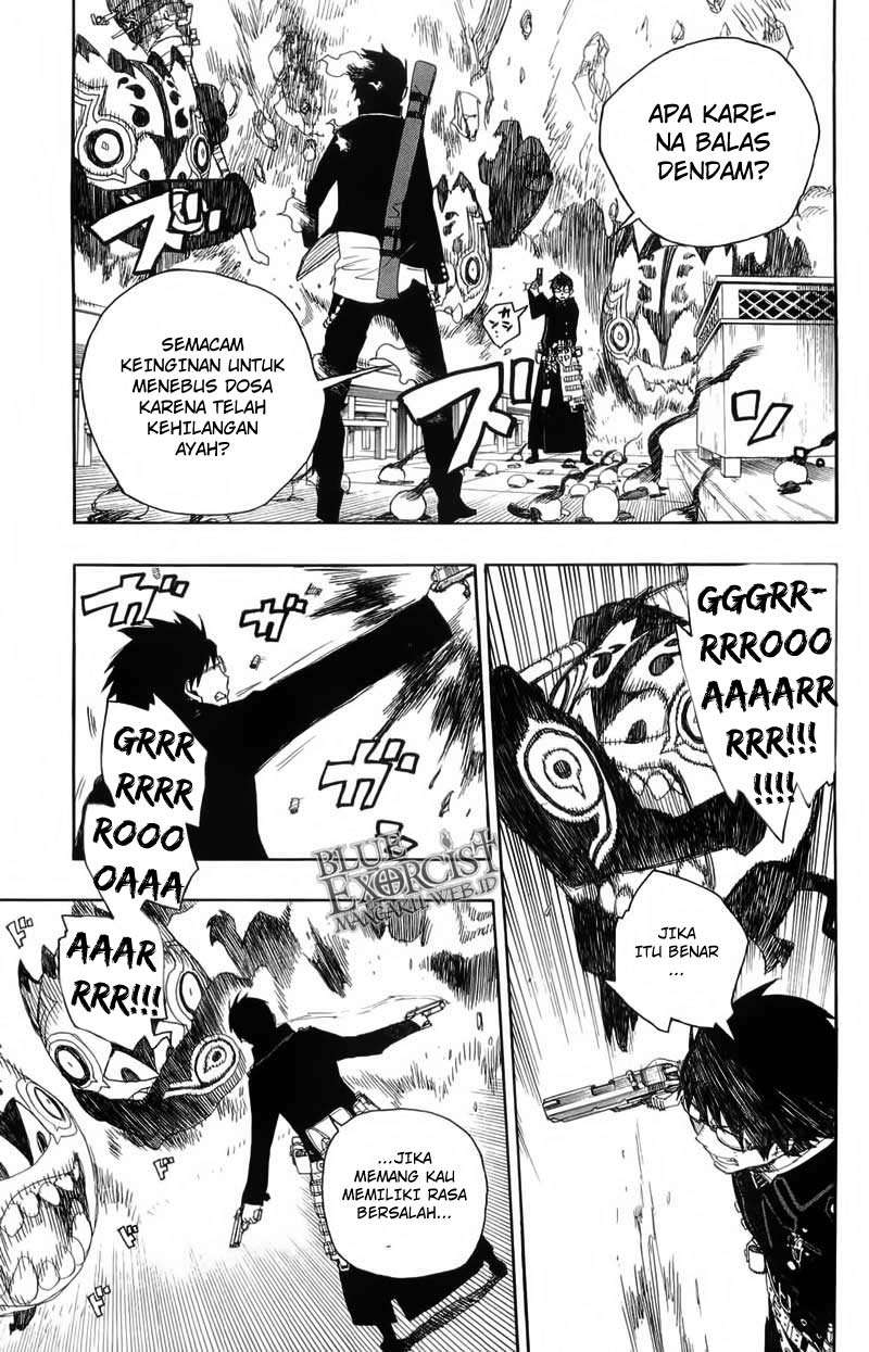 Ao no Exorcist Chapter 3 Gambar 12