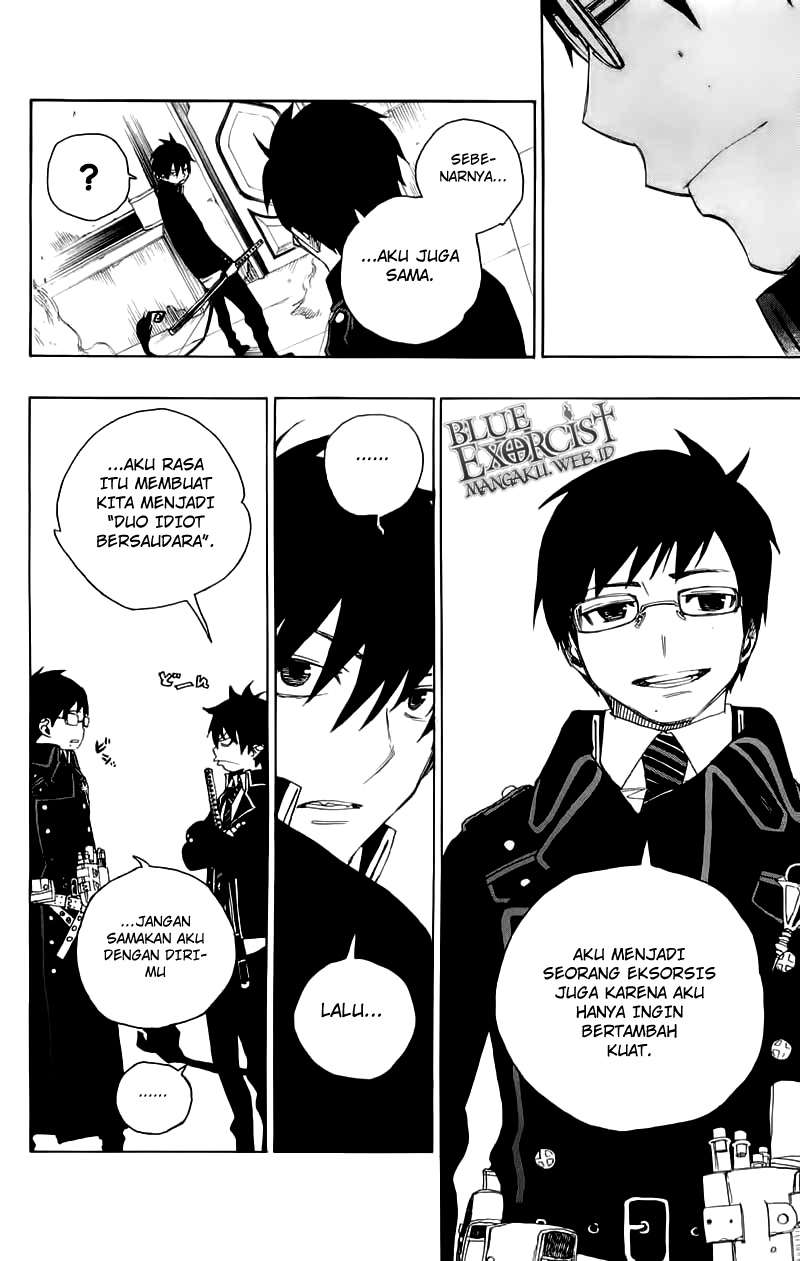 Ao no Exorcist Chapter 3 Gambar 25