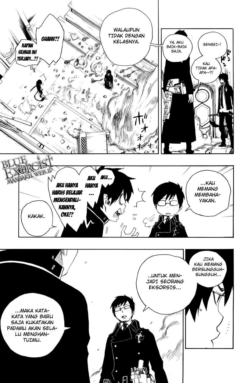 Ao no Exorcist Chapter 3 Gambar 26