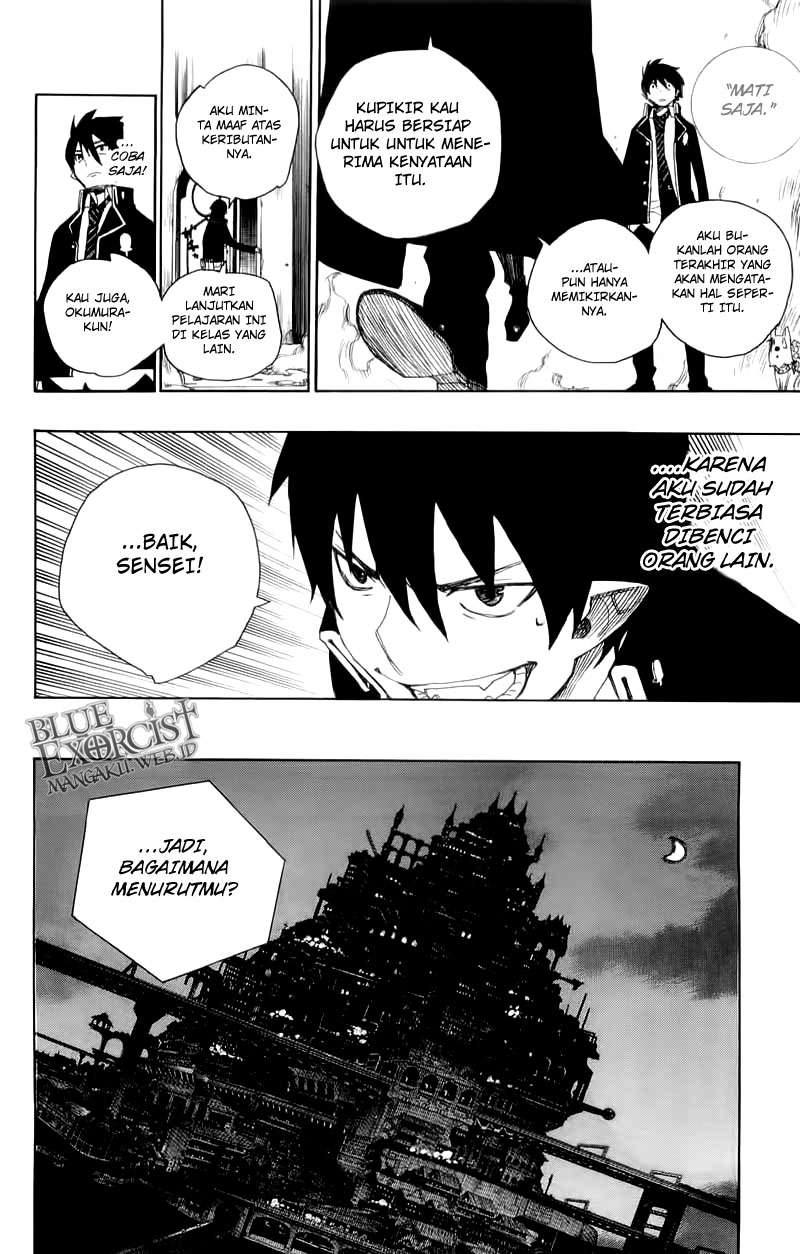Ao no Exorcist Chapter 3 Gambar 27