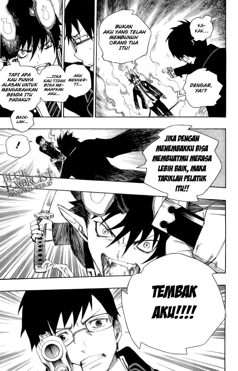 Ao no Exorcist Chapter 3 Gambar 20