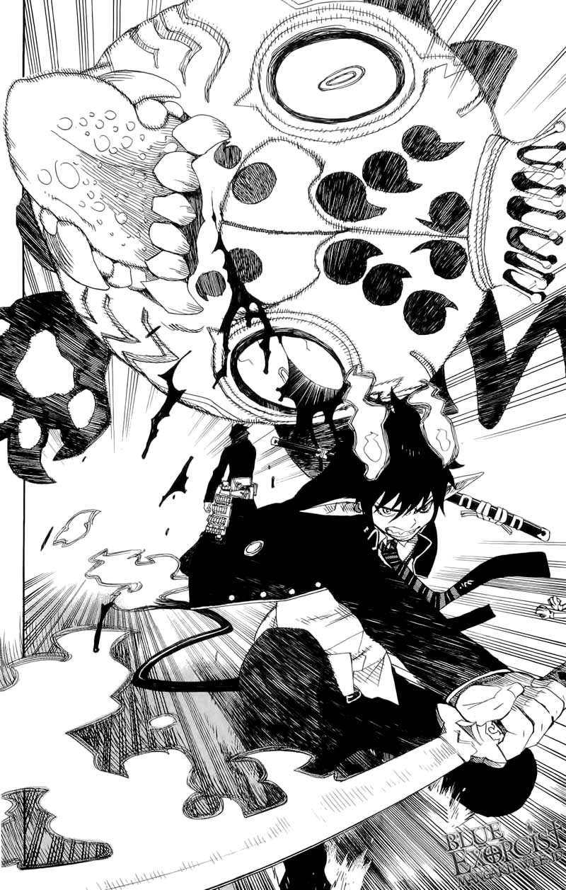 Ao no Exorcist Chapter 3 Gambar 21