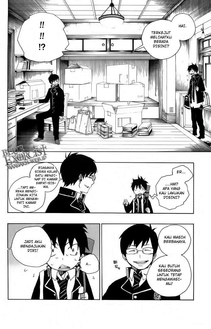 Ao no Exorcist Chapter 3 Gambar 34