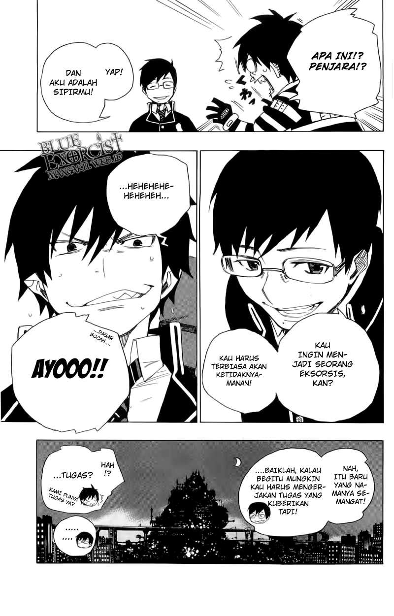 Ao no Exorcist Chapter 3 Gambar 35
