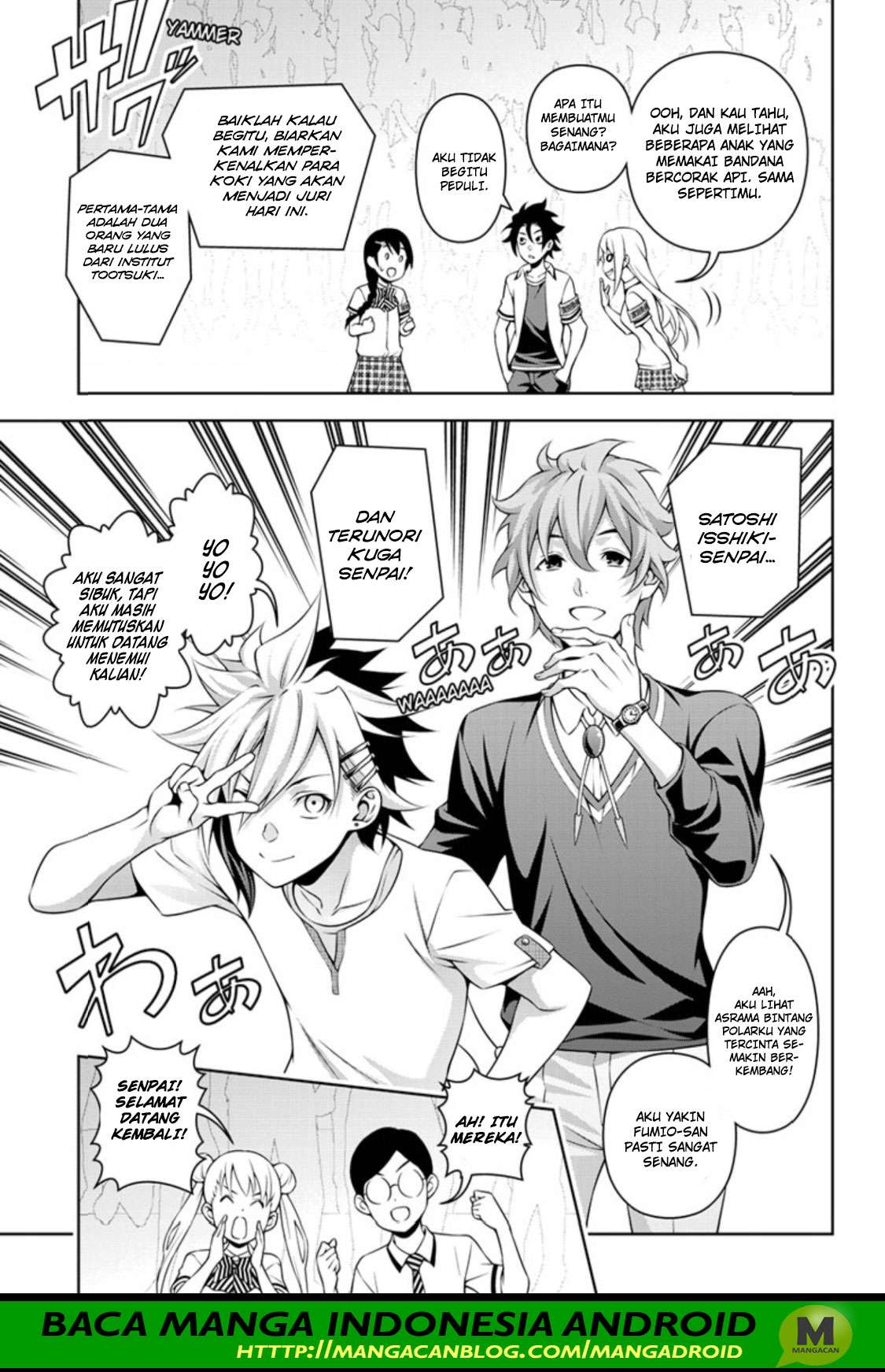 Shokugeki no Souma Chapter 315.1 Gambar 13