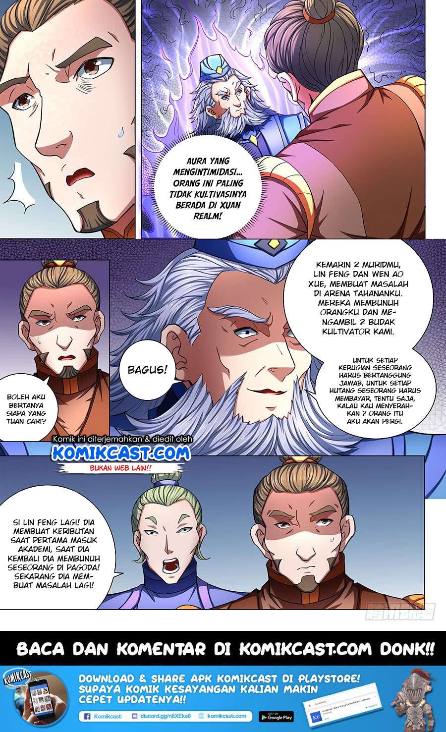 Manhua God of Martial Arts Chapter 77.2 gambar nomor 2