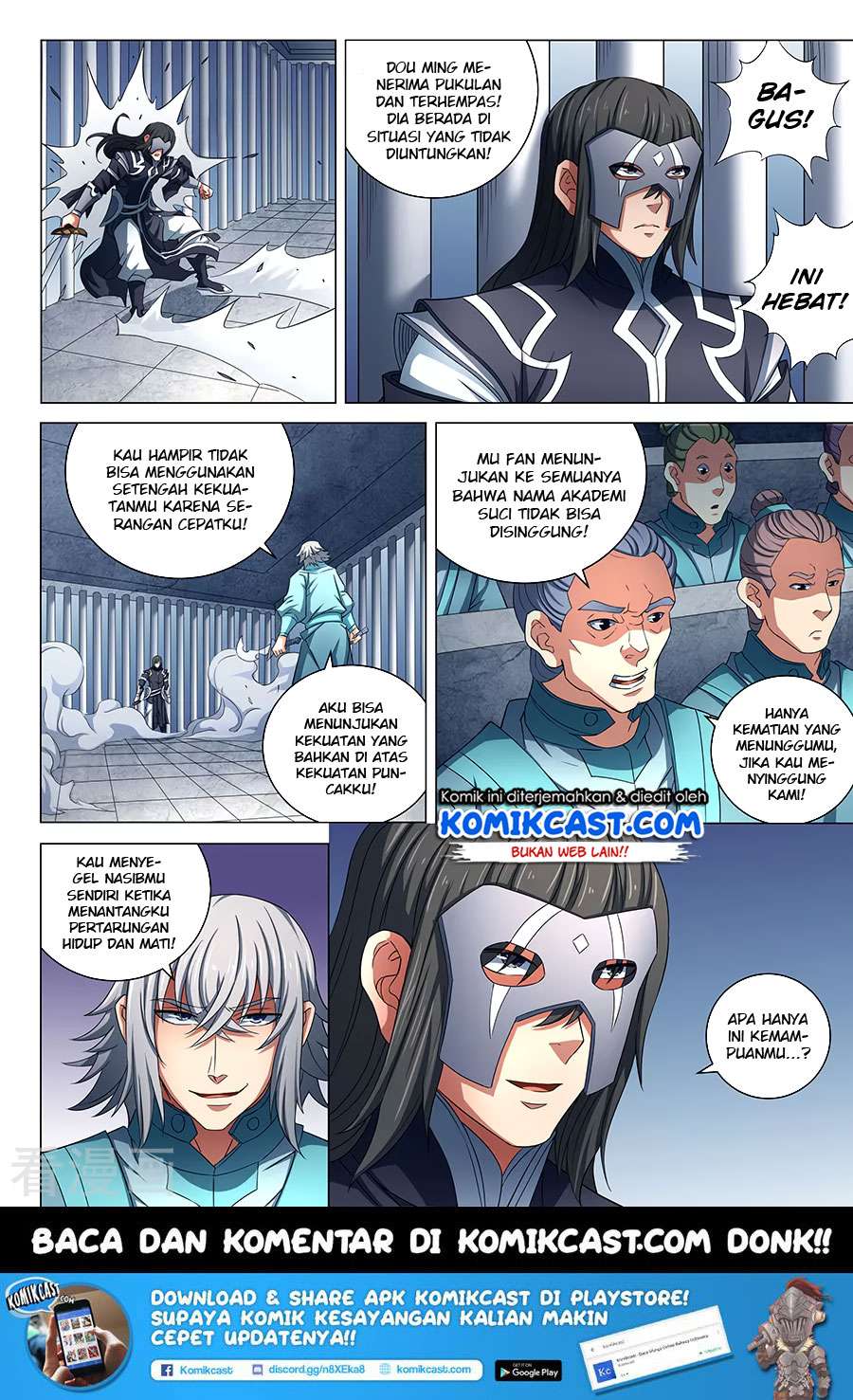 God of Martial Arts Chapter 80.3 Gambar 9
