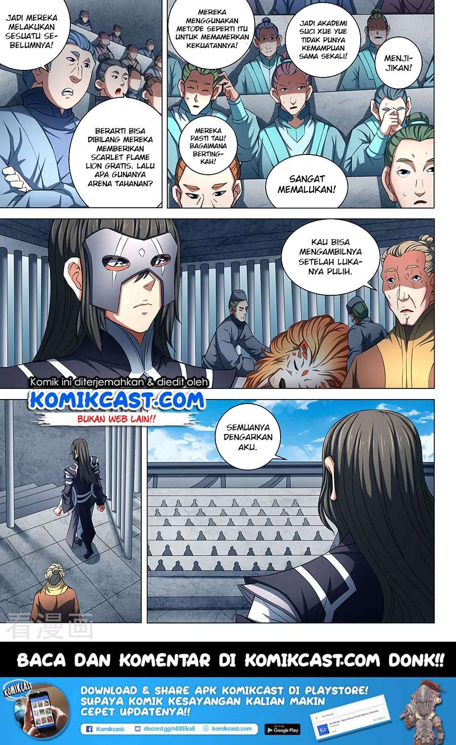 God of Martial Arts Chapter 82.1 Gambar 3