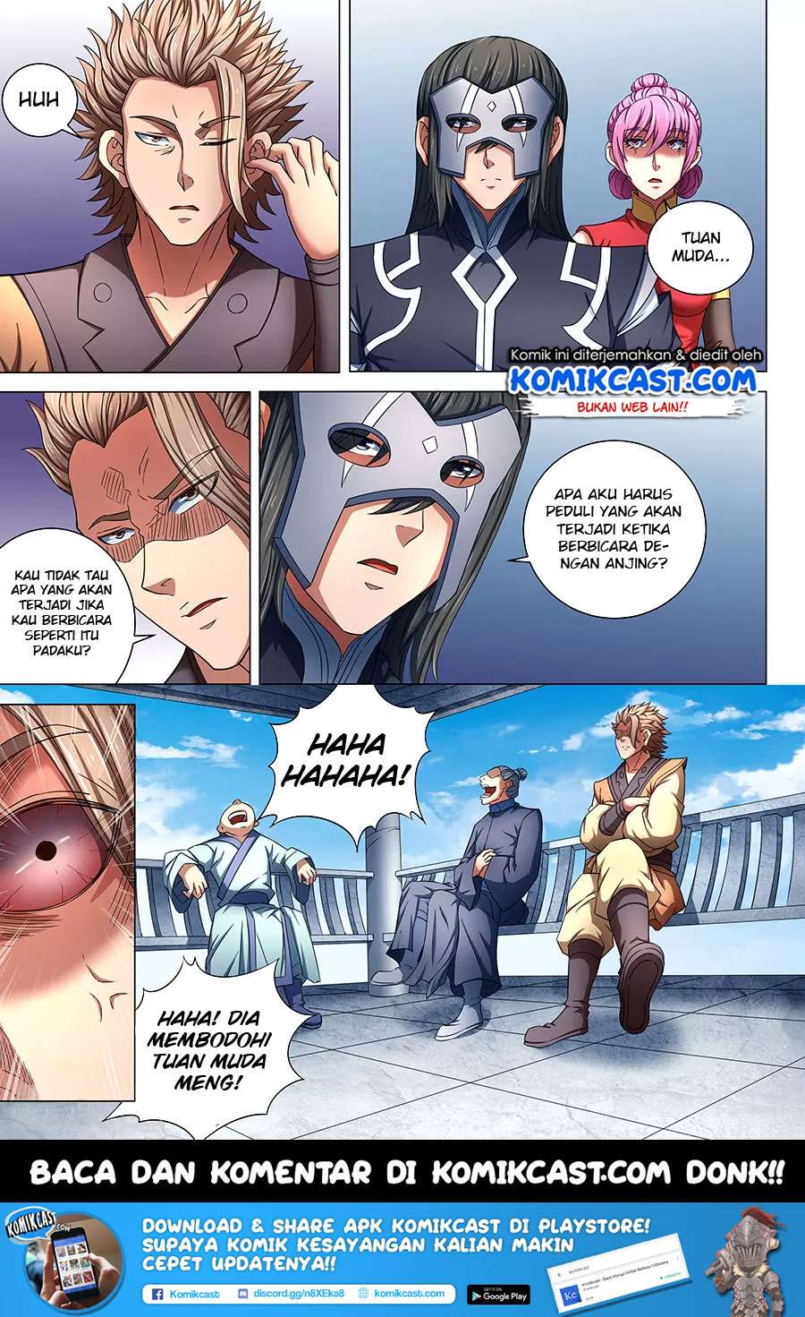 Manhua God of Martial Arts Chapter 82.3 gambar nomor 2