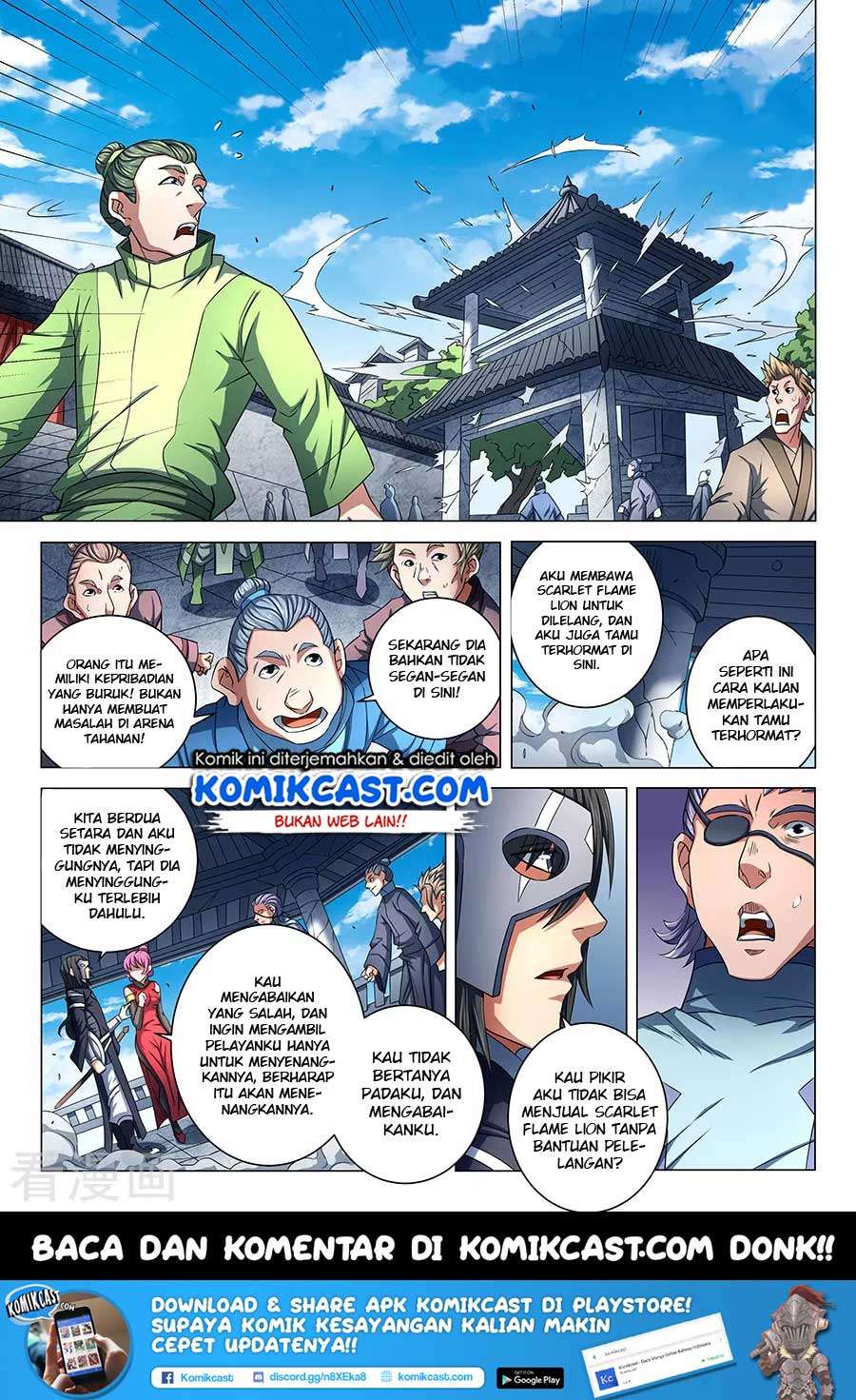 God of Martial Arts Chapter 83.1 Gambar 3