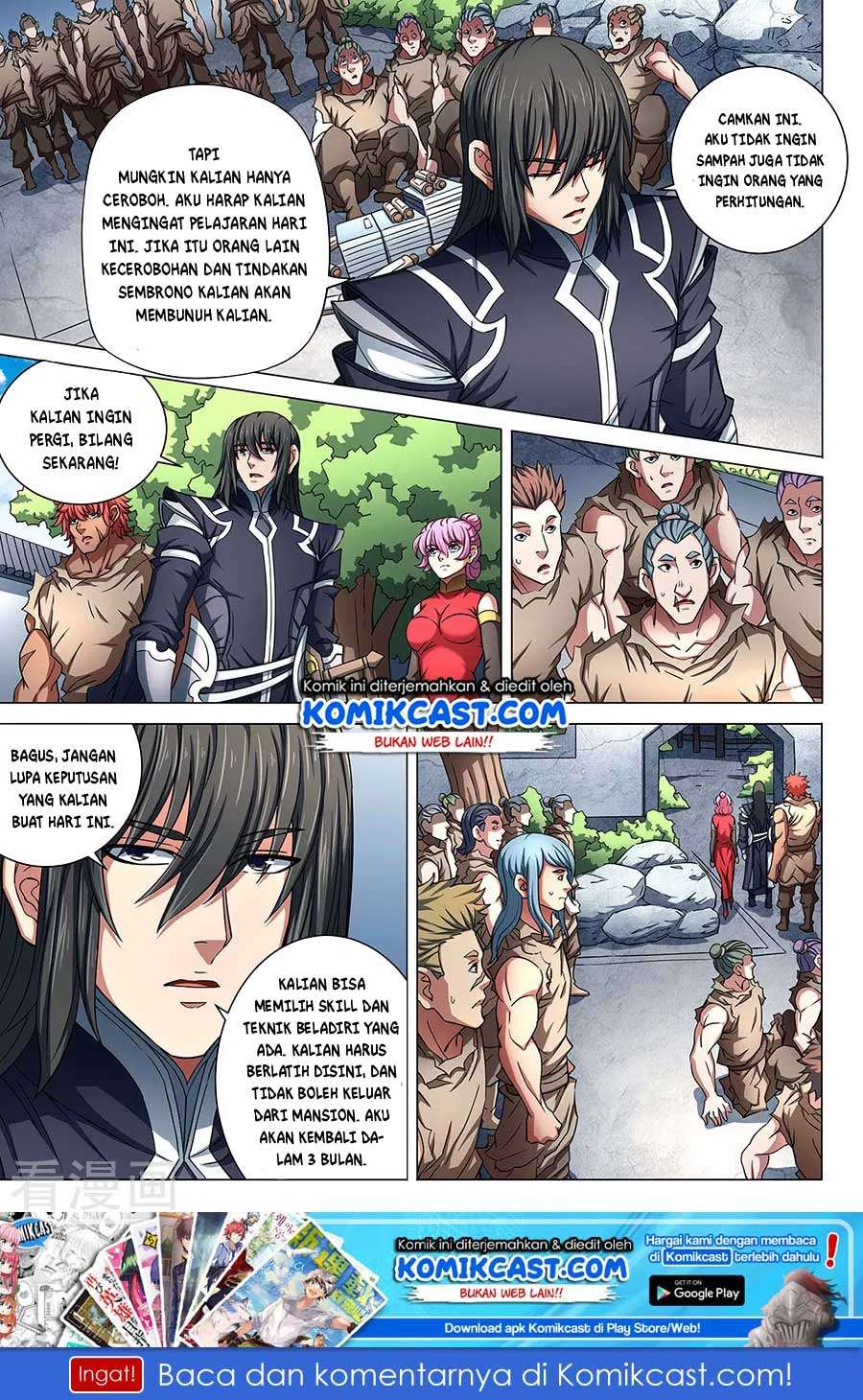 Manhua God of Martial Arts Chapter 85.2 gambar nomor 2