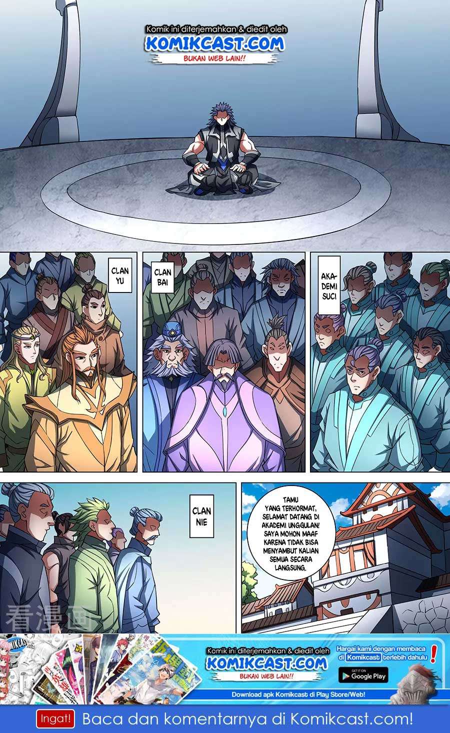 God of Martial Arts Chapter 86.1 Gambar 11