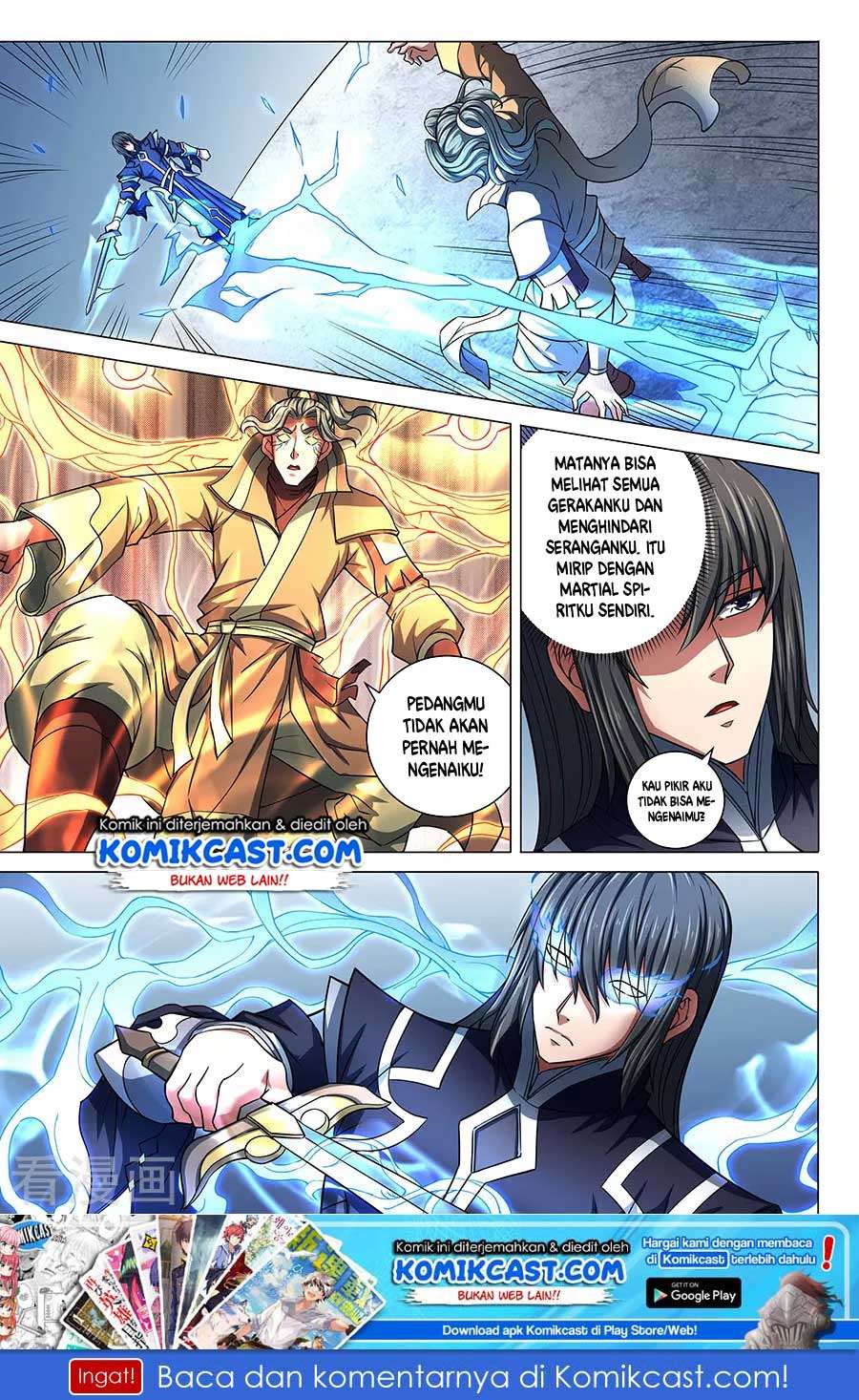 God of Martial Arts Chapter 86.1 Gambar 4