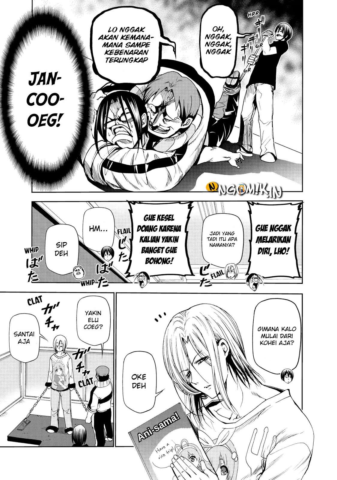 Grand Blue Chapter 48.5 Gambar 16