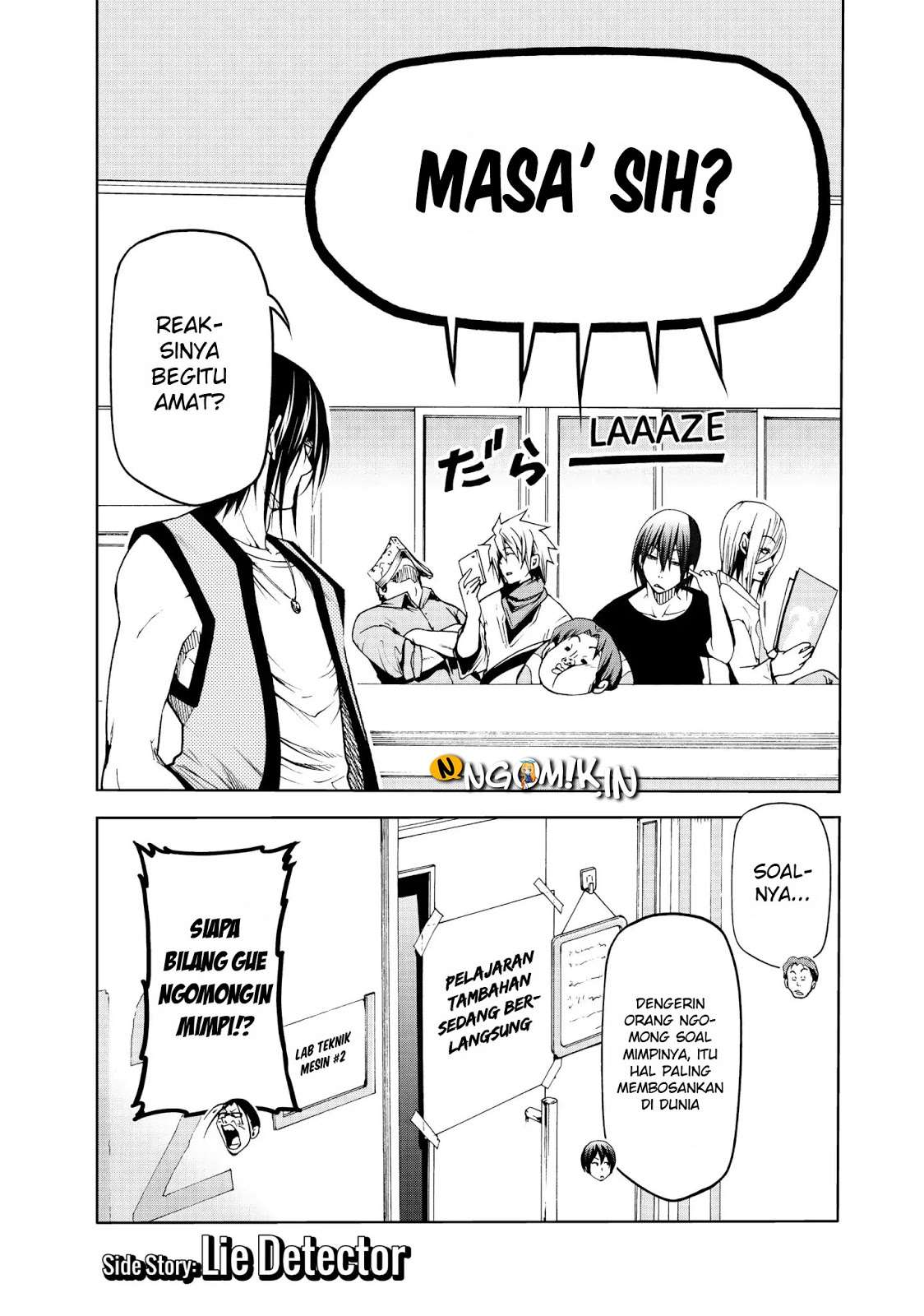 Grand Blue Chapter 48.5 Gambar 4