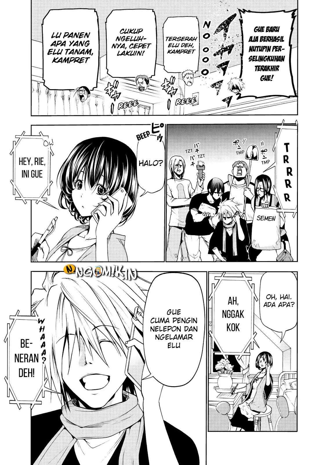 Grand Blue Chapter 52.5 Gambar 14