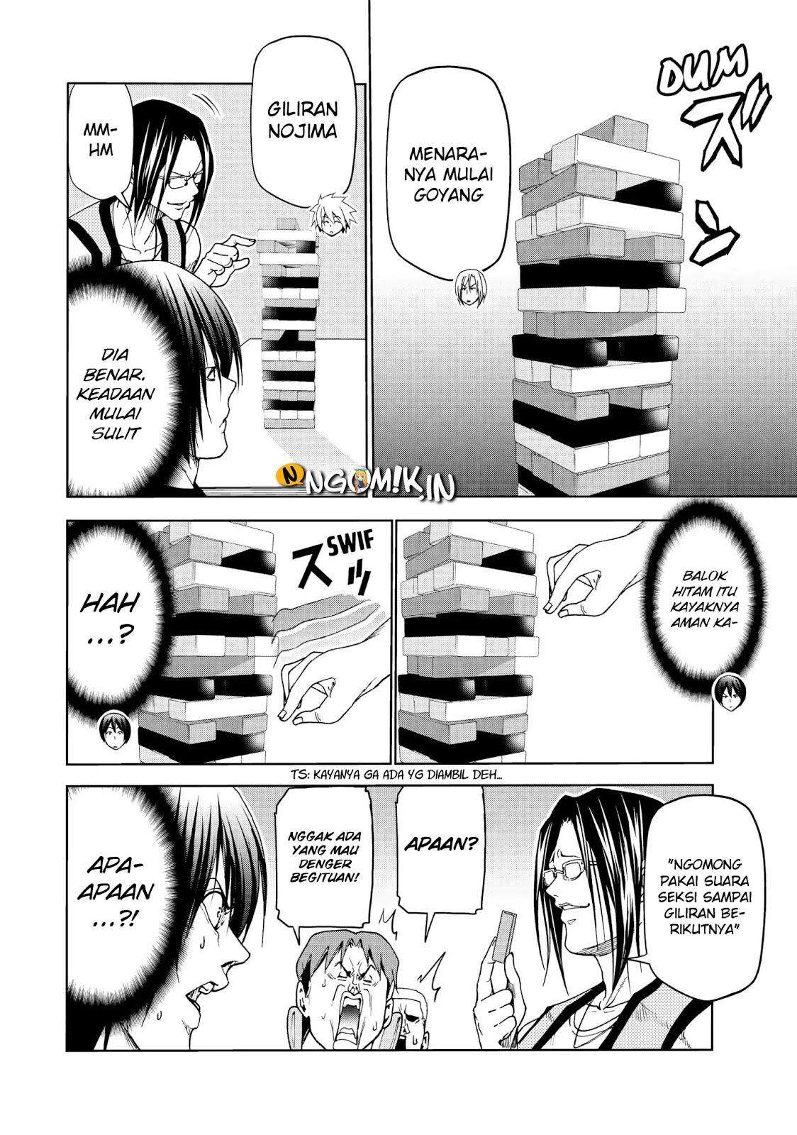 Grand Blue Chapter 52.5 Gambar 17