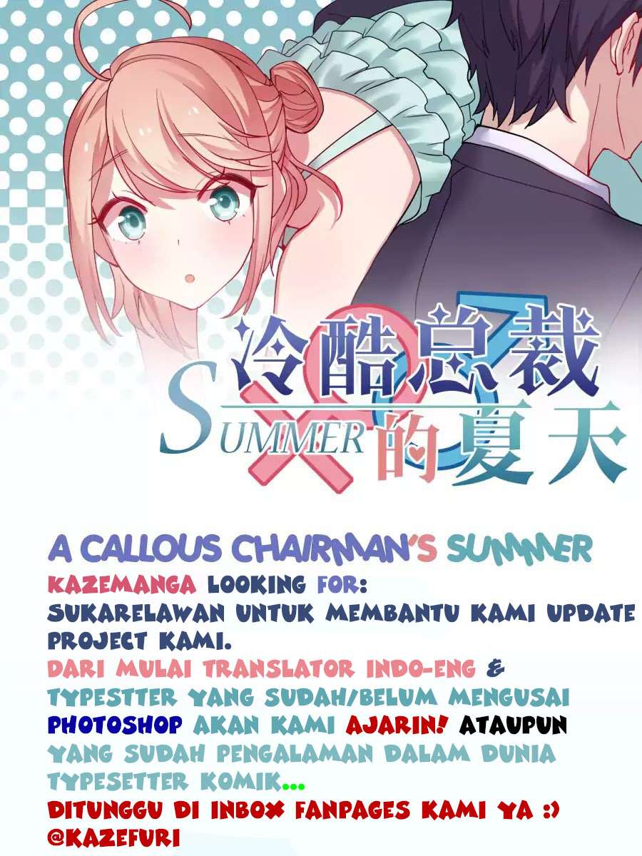 A Callous Chairman’s Summer Chapter 01 Gambar 30