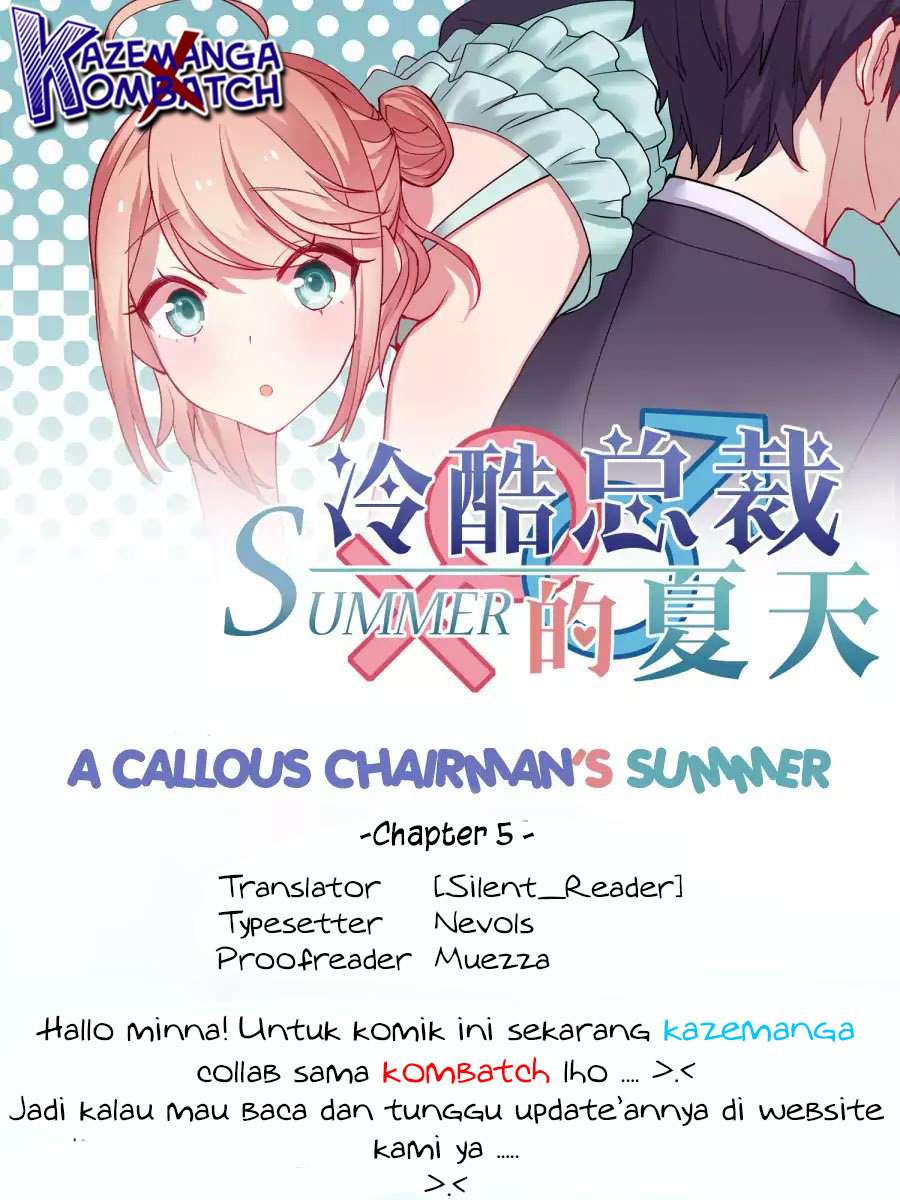 Komik A Callous Chairman’s Summer Chapter 05 gambar nomor 1