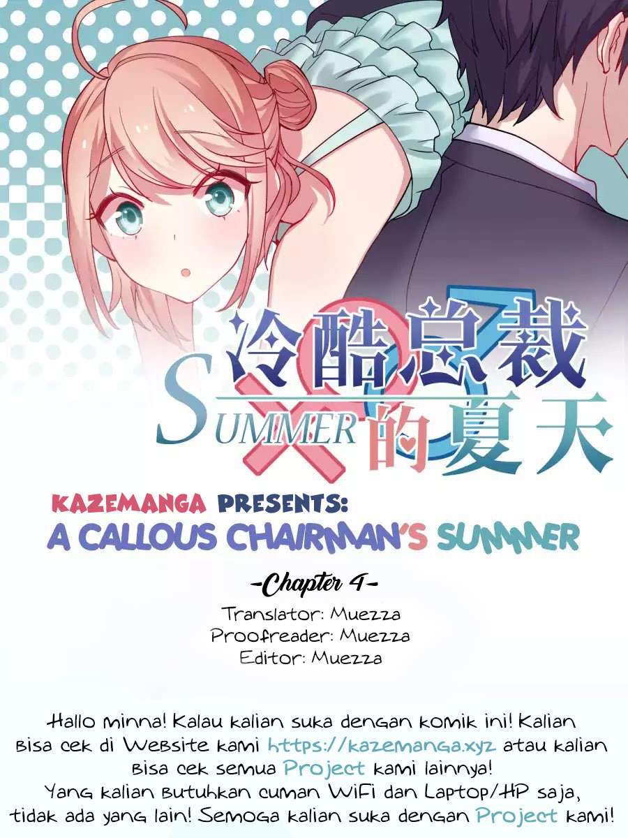 Komik A Callous Chairman’s Summer Chapter 04 gambar nomor 1