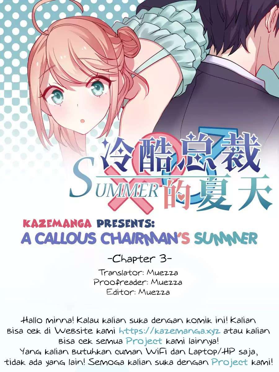 Komik A Callous Chairman’s Summer Chapter 03 gambar nomor 1