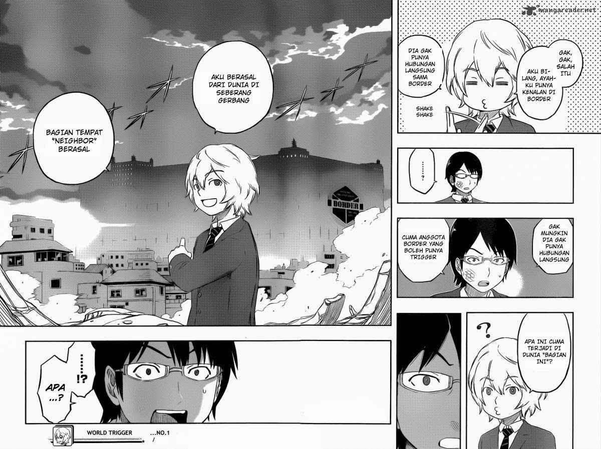 World Trigger Chapter 1.5 Gambar 24