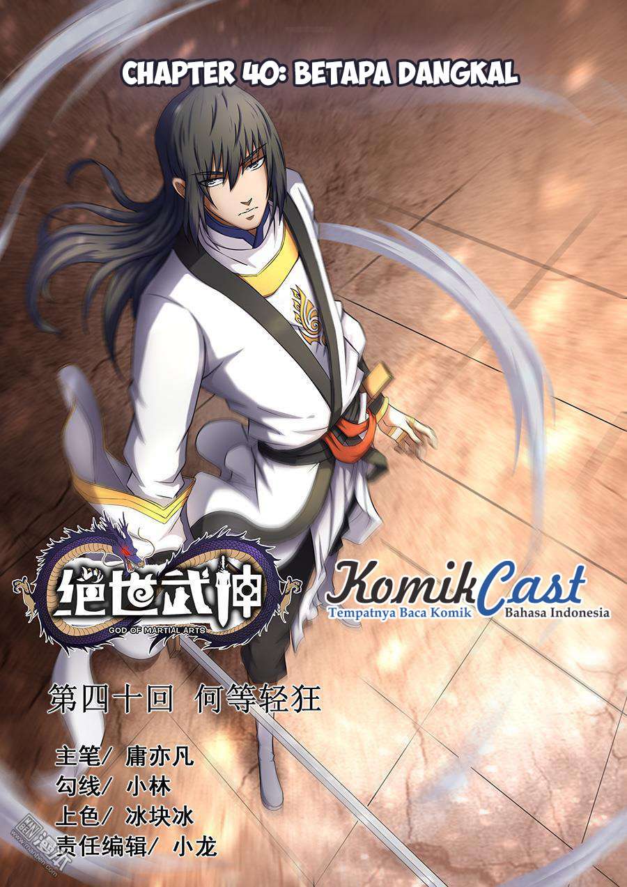 Komik God of Martial Arts Chapter 40.1 gambar nomor 1