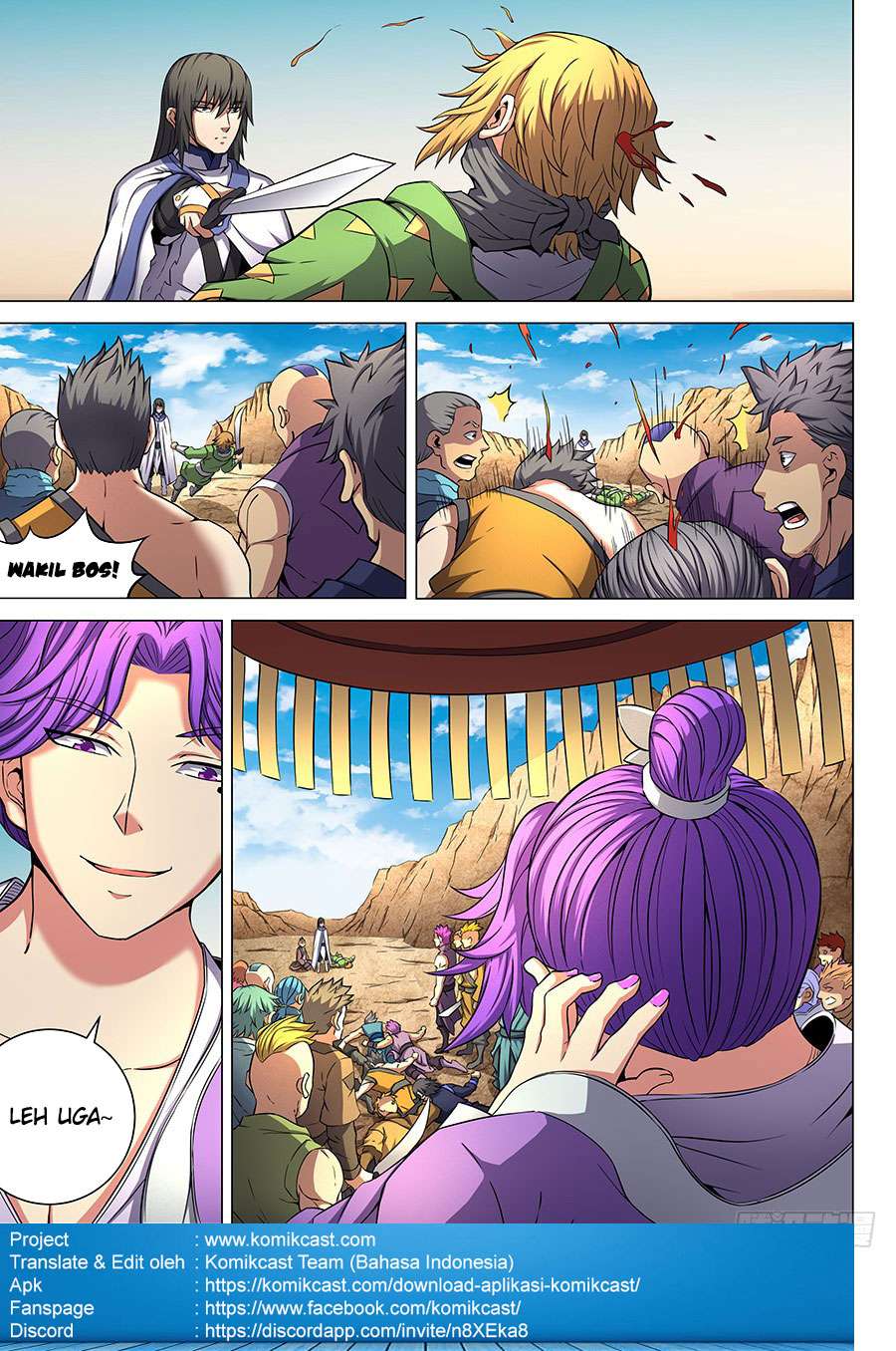 God of Martial Arts Chapter 54.3 Gambar 5