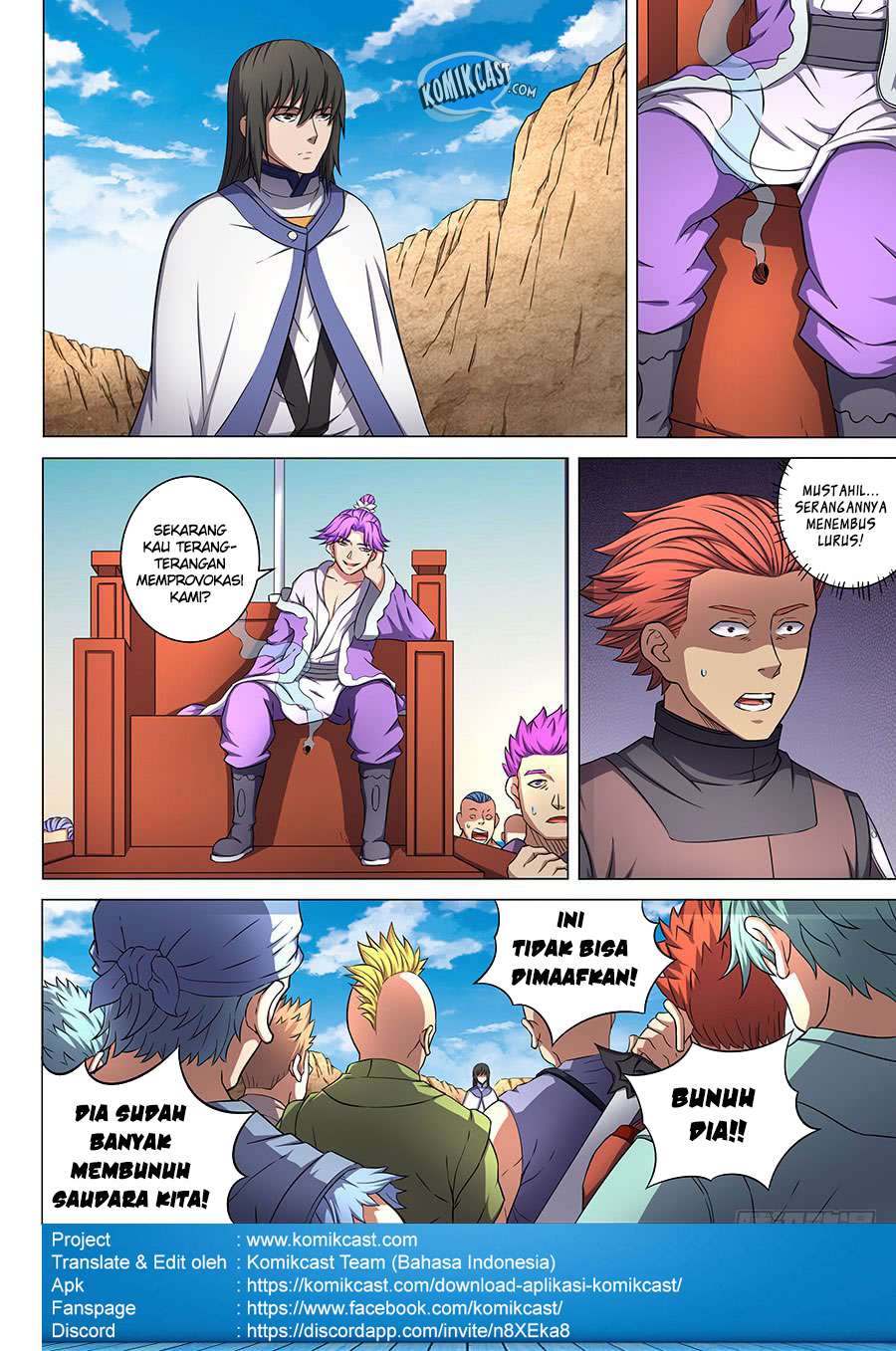 God of Martial Arts Chapter 54.3 Gambar 6