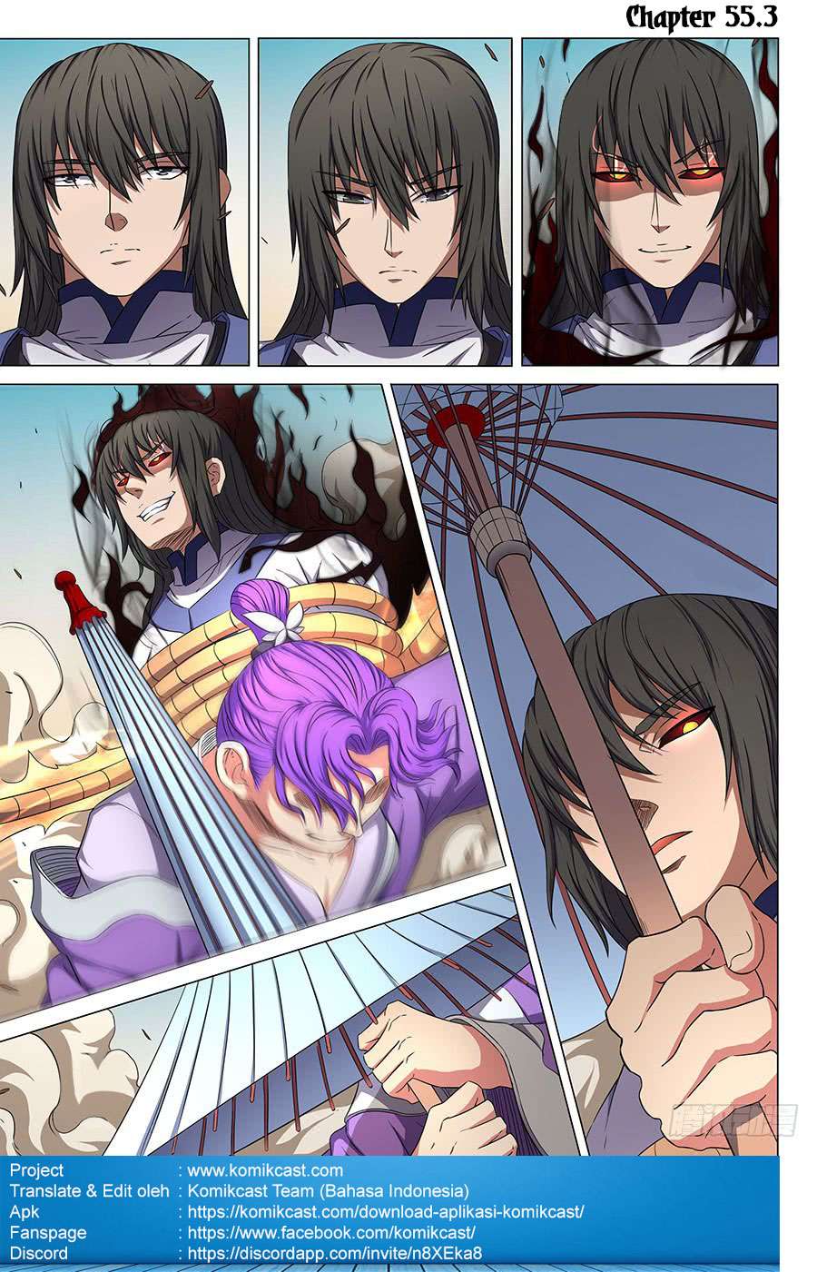 God of Martial Arts Chapter 55.3 Gambar 3