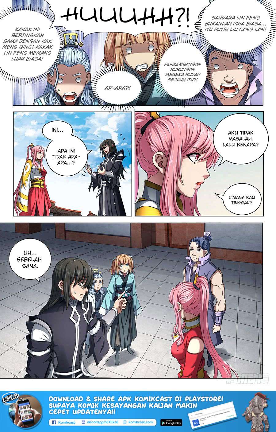 Manhua God of Martial Arts Chapter 69.3 gambar nomor 2
