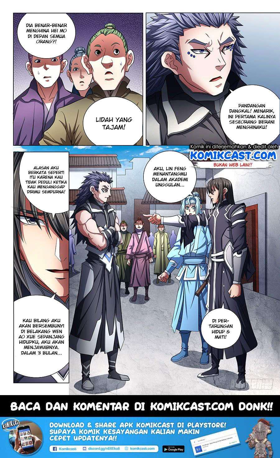 Manhua God of Martial Arts Chapter 74.2 gambar nomor 2